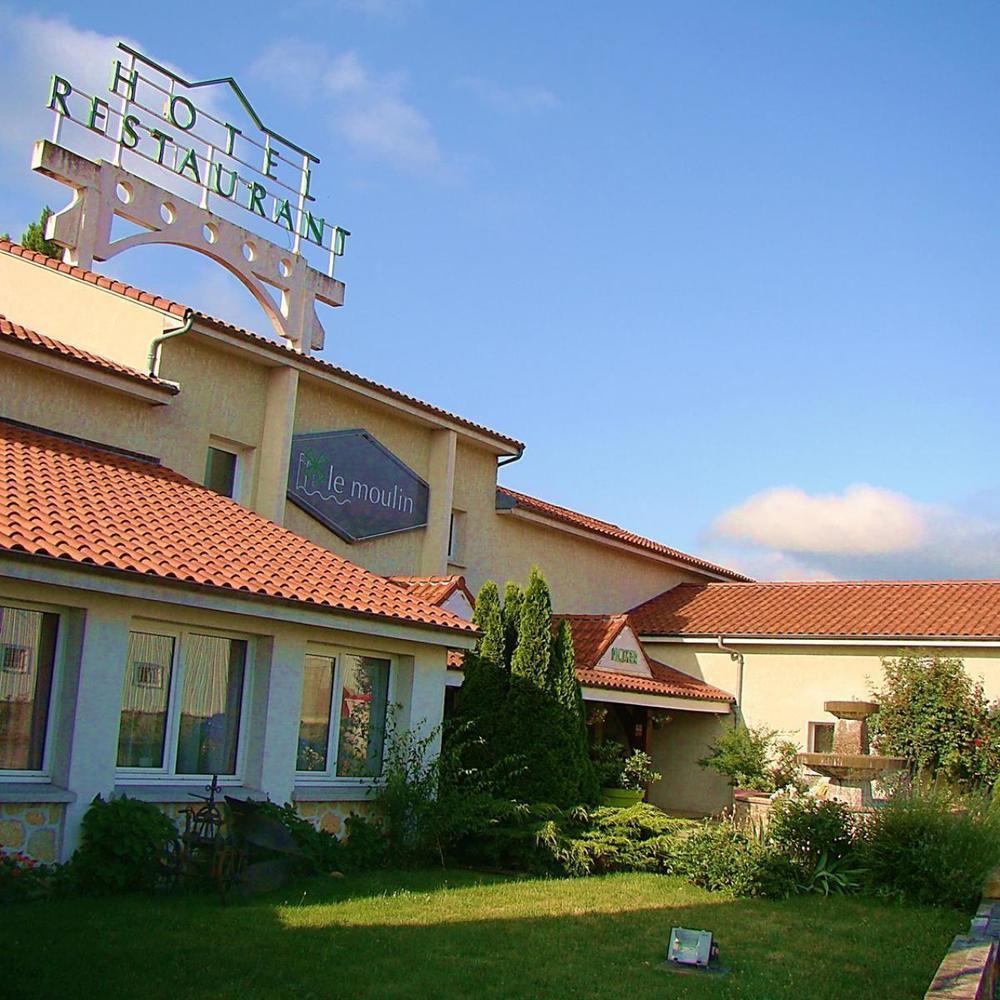 Logis Hotel Le Moulin Des Gardelles Riom Ngoại thất bức ảnh