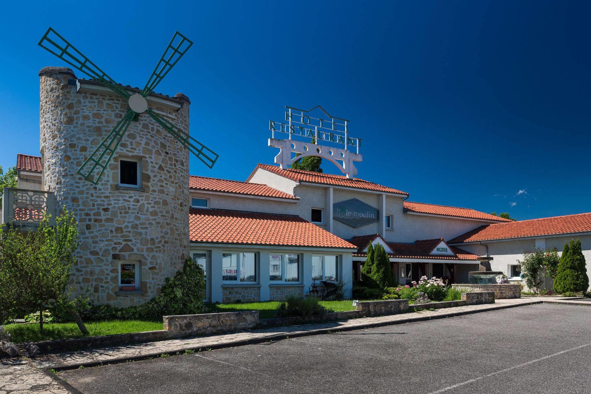 Logis Hotel Le Moulin Des Gardelles Riom Ngoại thất bức ảnh