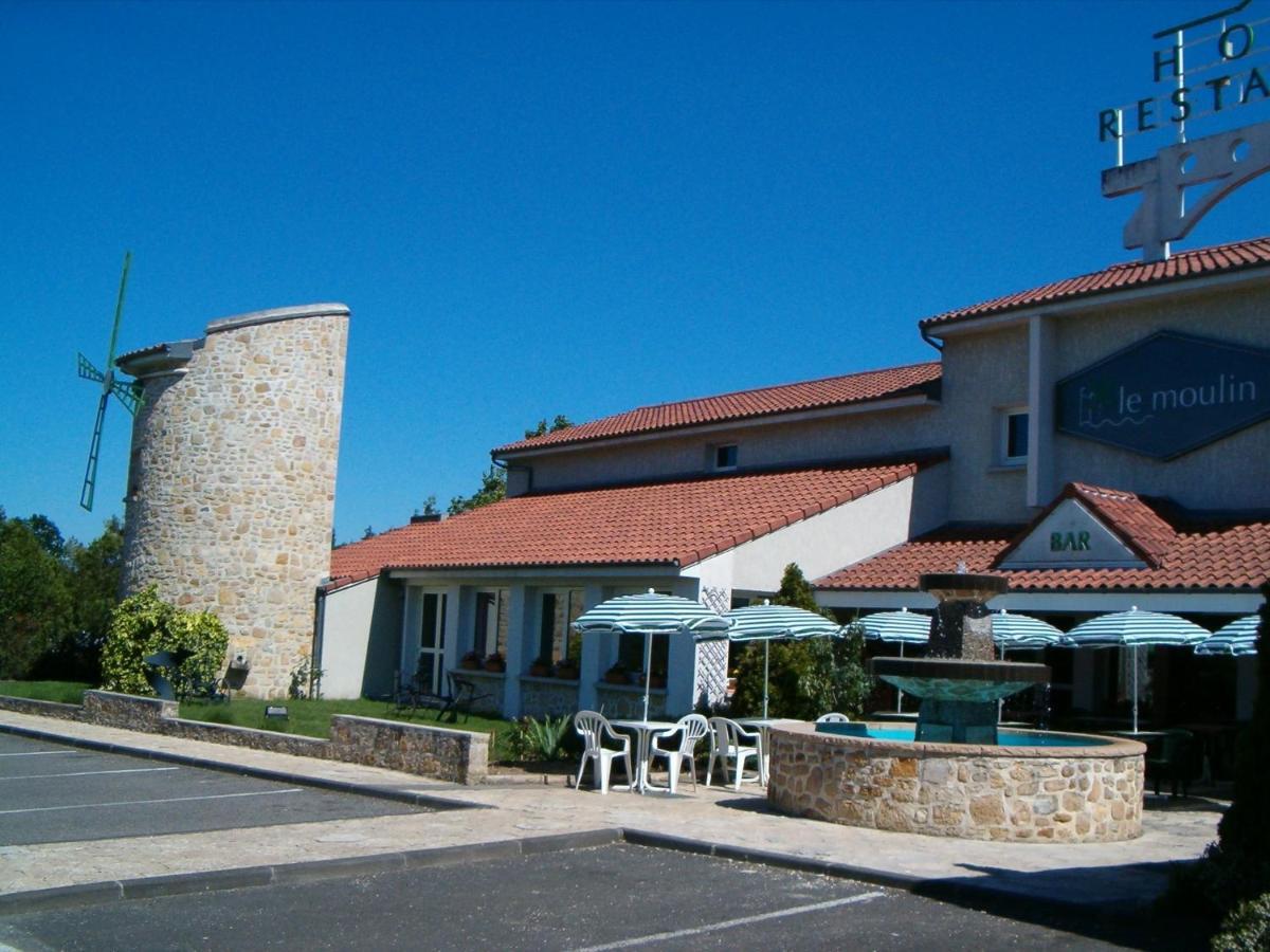Logis Hotel Le Moulin Des Gardelles Riom Ngoại thất bức ảnh